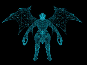 Night Demon 3D Model