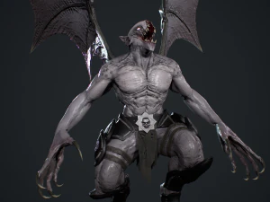Night Demon 3D Model