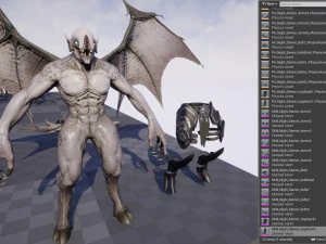 Night Demon 3D Model