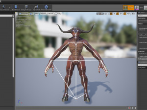Demon Character 3D Model