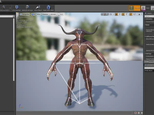 Demon Character 3D Model