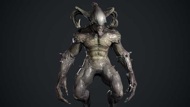Faceless Demon Modelo 3D .c4d .max .obj .3ds .fbx .stl .blend 