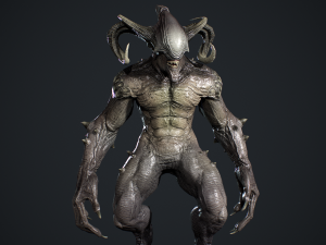 Faceless Demon 3D Model