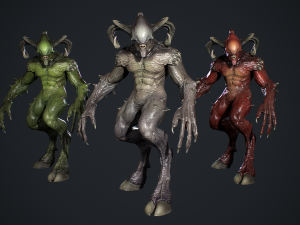 Faceless Demon Modelo 3D