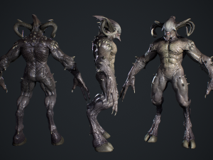 Faceless Demon Modelo 3D