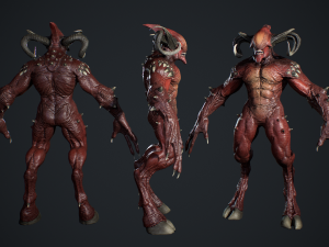 Faceless Demon Modelo 3D