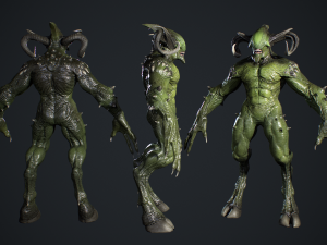 Faceless Demon Modelo 3D