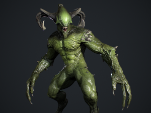 Faceless Demon Modelo 3D