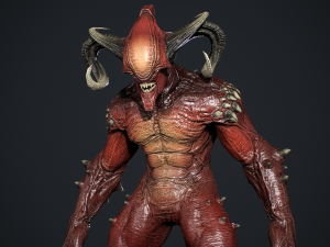 Faceless Demon Modelo 3D