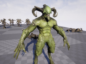 Faceless Demon Modelo 3D