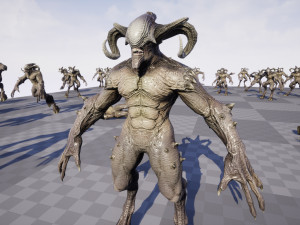 Faceless Demon Modelo 3D