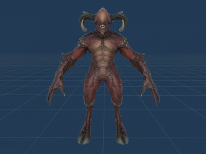 Faceless Demon Modelo 3D