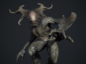 Demon Character 2 3D Model