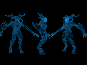 Demon Character 2 Model 3D