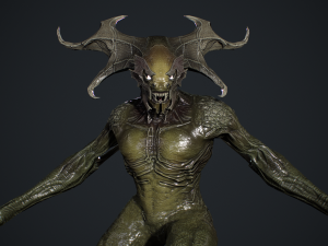 Demon Character 2 Model 3D