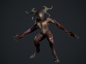 Demon Character 2 Model 3D