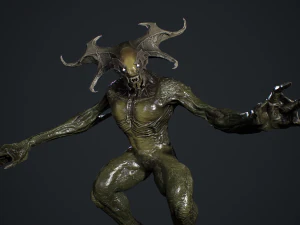 Demon Character 2 3D Model