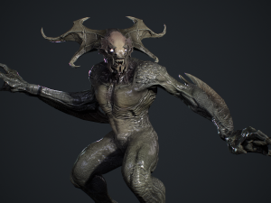 Demon Character 2 Model 3D