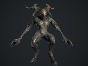 Demon Character 2 Model 3D