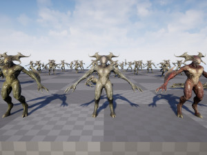 Demon Character 2 Model 3D