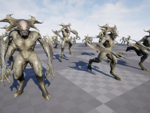 Demon Character 2 Model 3D