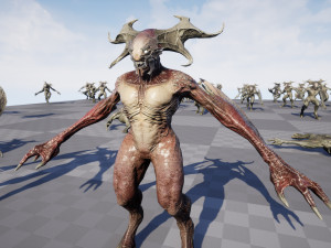 Demon Character 2 Model 3D
