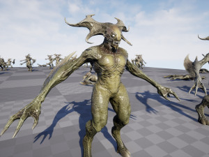 Demon Character 2 Model 3D