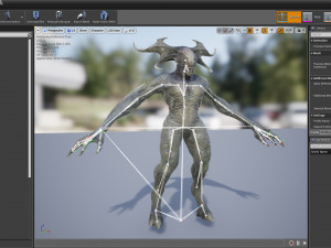 Demon Character 2 Model 3D