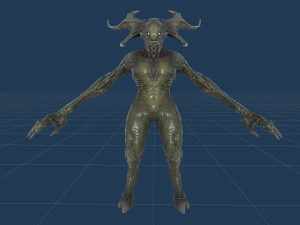 Demon Character 2 Model 3D