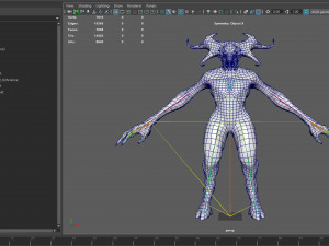 Demon Character 2 Model 3D