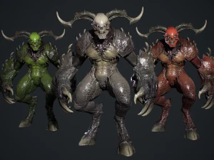 High Demon 2 3D Model