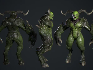 High Demon 2 3D Model