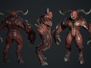 High Demon 2 3D Model