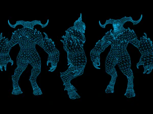 High Demon 2 3D Model