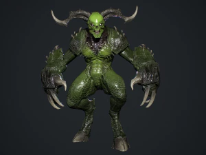High Demon 2 3D Model