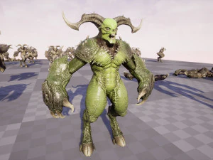 High Demon 2 3D Model