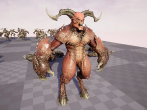 High Demon 2 3D Model
