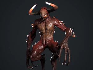 Demonio sin rostro 2 Modelo 3D