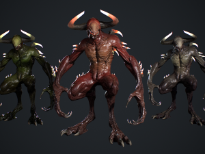 Faceless Demon 2 Modelo 3D