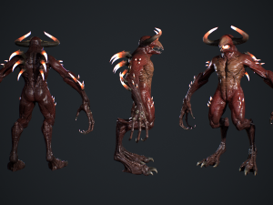 Faceless Demon 2 Modelo 3D