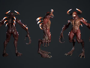 Faceless Demon 2 3D Model