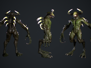 Faceless Demon 2 Modelo 3D