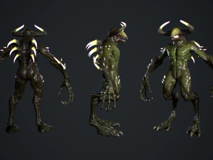 Faceless Demon 2 3D Model
