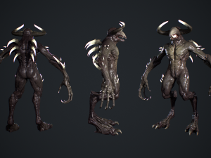 Faceless Demon 2 Modelo 3D