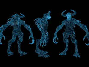 Faceless Demon 2 3D Model