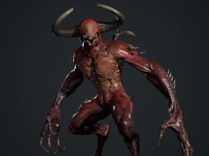 Faceless Demon 2 3D Model