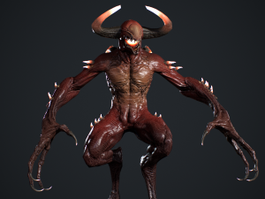 Faceless Demon 2 Modelo 3D