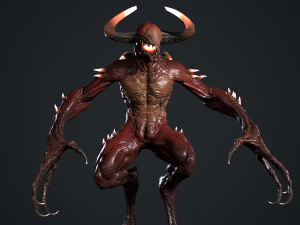 Faceless Demon 2 3D Model