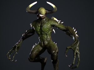 Faceless Demon 2 Modelo 3D