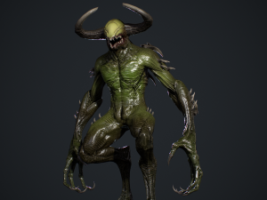 Faceless Demon 2 Modelo 3D